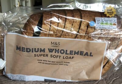 Medium Wholemeal Super Soft Loaf