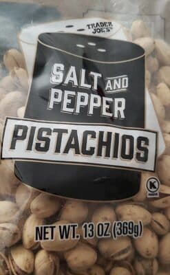 Salt and Pepper Pistachios