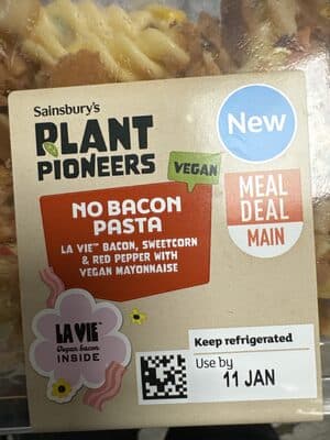no bacon pasta