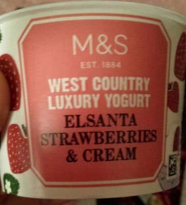 Elsanta Strawberries & Cream