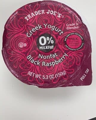 Greek Nonfat Yogurt - Black Raspberry