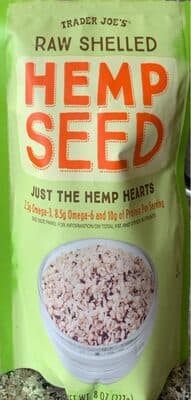 Hemp Seed, Raw Shelled