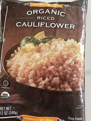 Trader Joe's Organic Riced Cauliflower