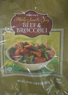 Midly Sweet and Spicy Beef and Broccoli