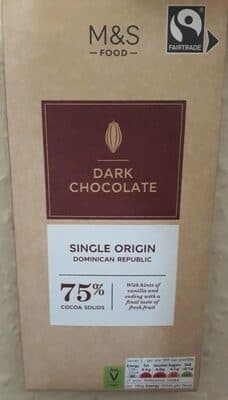 Dark chocolate 75%
