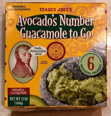 Avocado's Number Guacamole to Go