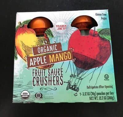 Organic Apple Mango fruit sause crushers