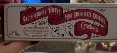 Salty Honey Toffee Milk Chocolate Crackers