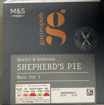 Shepherd’s Pie