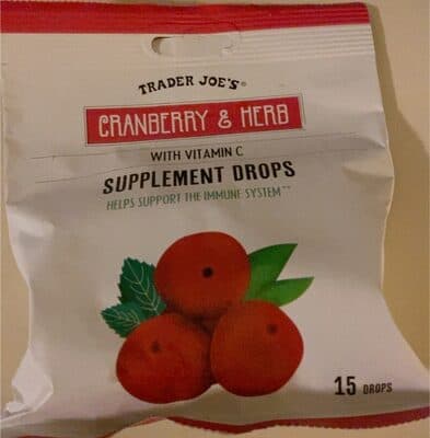 Cranberry & Herb Cough Drops