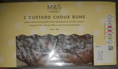 Custard Choux Buns