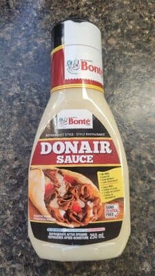 Donair sauce