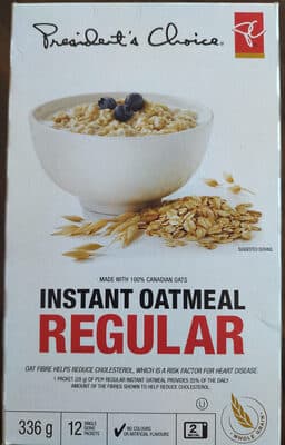 Regular Instant Oatmeal