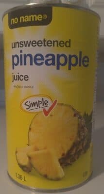 Unsweetened Pineapple Juice
