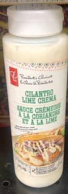 Cilantro Lime Crema