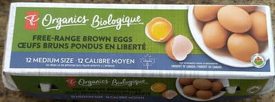 Organic Free-Range Brown Eggs