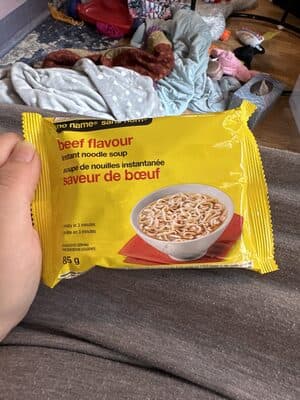 Beef Instant Noodle Soup
