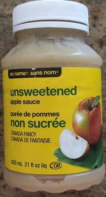 Unsweetened Apple Sauce