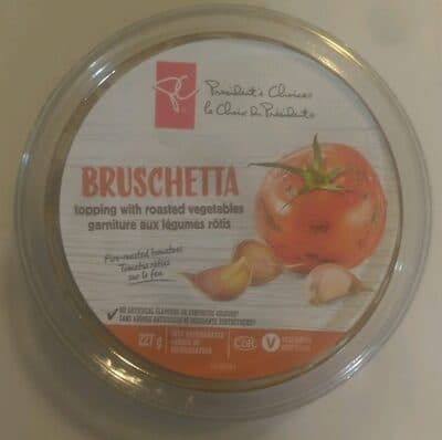 Bruschetta Topping with Roasted Vegetables