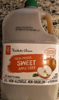 Fresh-Pressed Sweet Apple Cider