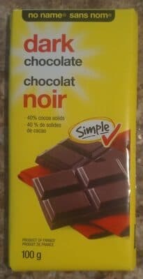 40% Dark Chocolate