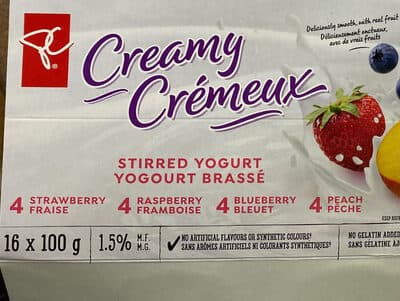 yogourt brasse