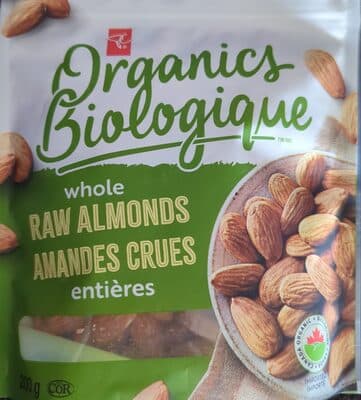 Whole Raw Almonds