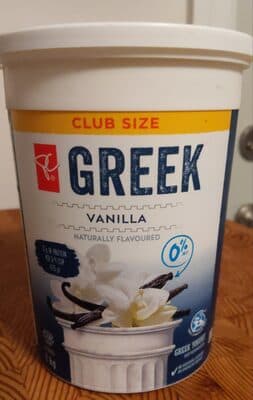 Vanilla Greek Yogurt