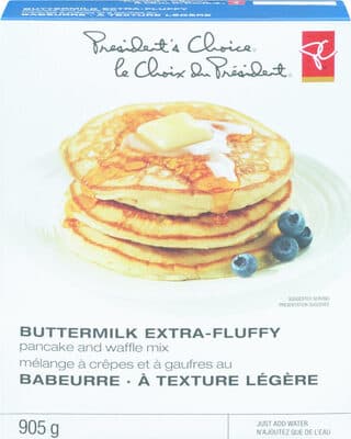 Mlange Crpes Et Gaufres Au Babeurre, Texture Lgre