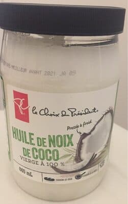 Virgin Cold-Pressed Coconut Oil