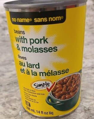 Beans with Pork & Molasses
