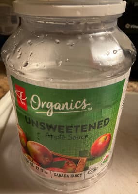 Unsweetened Apple Sauce