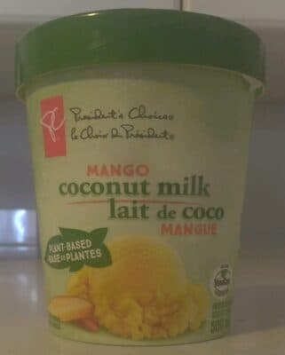 Mango Coconut Milk Plant-Based Frozen Dessert