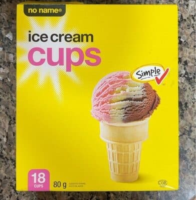 Ice cream cups