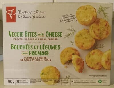 Veggie Bites with Cheese