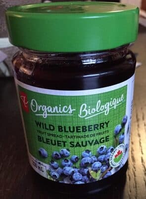 Wild Blueberry Fruit Spread