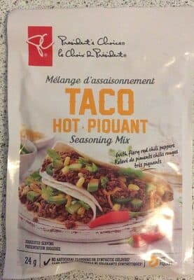 Hot Taco Seasoning Mix