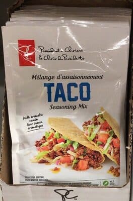 Melange dassaisonnement Taco