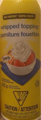 whipped topping