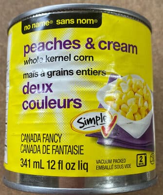 Peaches & Cream Whole Kernel Corn