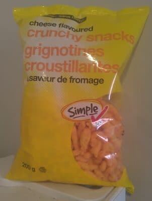 Cheese Flavoured Crunchy Snacks