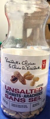 Unsalted Peanuts