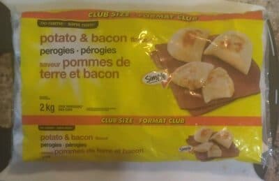 Potato & Bacon Flavour Perogies
