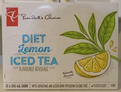 Diet Lemon Iced Tea Flavoured Beverage