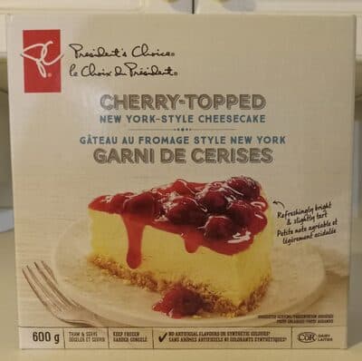Cherry-Topped New York-Style Cheesecake