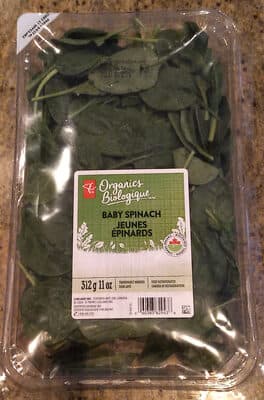 Organic Baby Spinach