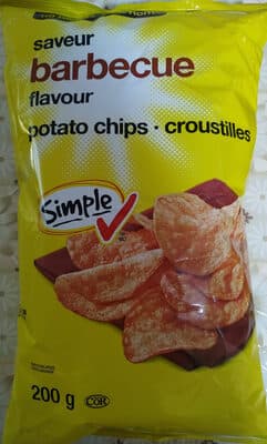 Barbecue Flavour Potato Chips