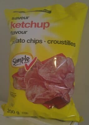 Ketchup Flavour Potato Chips