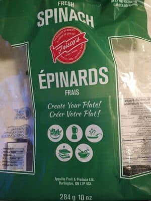 Fresh spinach