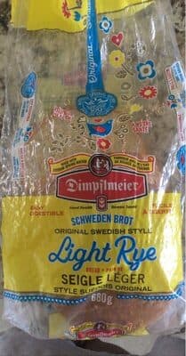 Swedish Style Light Rye Bread